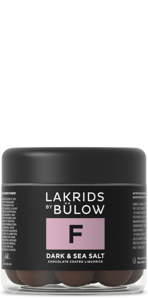 Lakrids by Bülow F - Dark & Sea Salt 115g